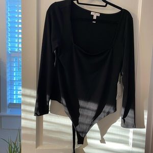 Leith square neck thing bodysuit